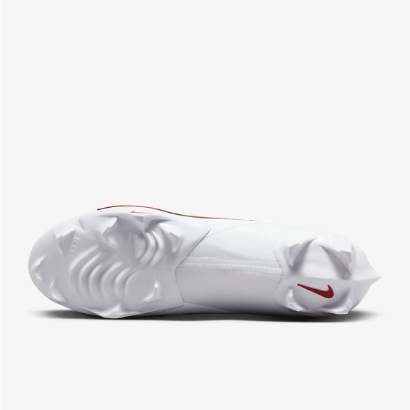 Nike Vapor Edge Pro 360 2 Football Cleats White Crimson Red FJ1581160 Mens Sz 12 - Picture 5 of 9